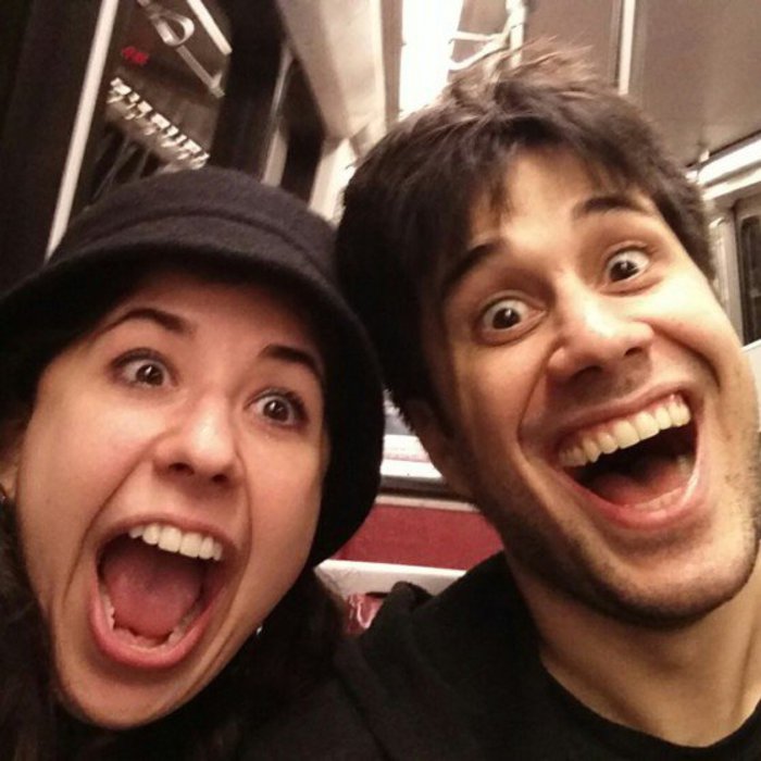 Annalisa and I selfieing. Karen called this terrifying. Click for full size.
