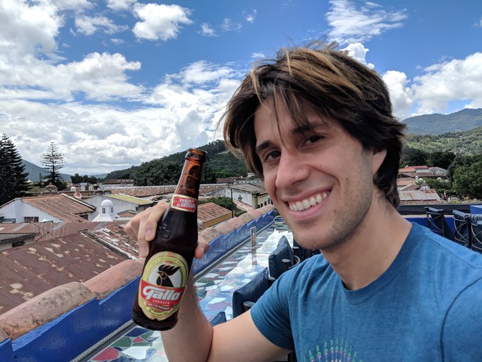 Me in Antigua Guatemala. Click for full size.