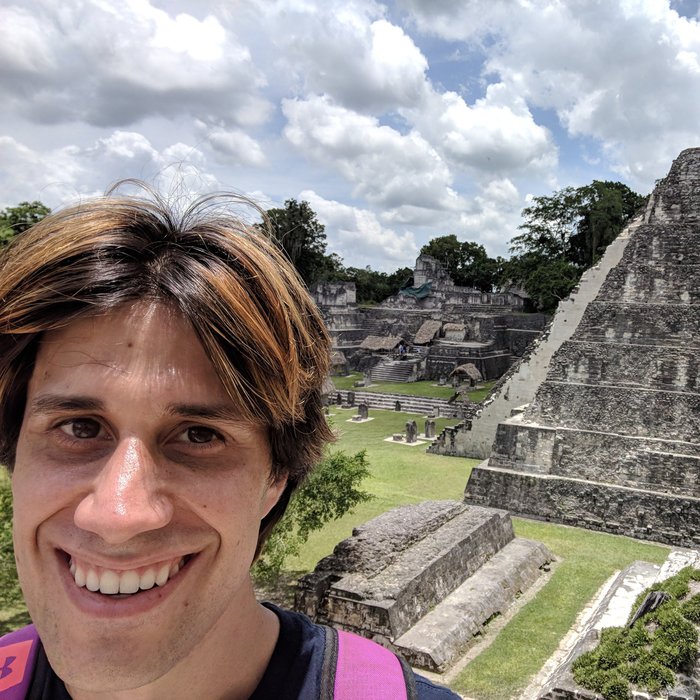 Pablo in Tikal. Click for full size.